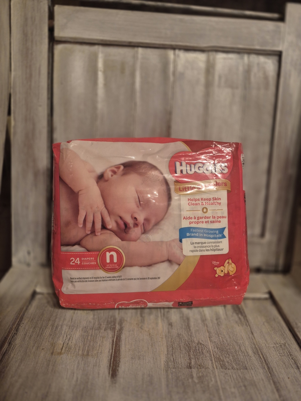 Huggies Little Snugglers Newborn Diapers - Red Packaging